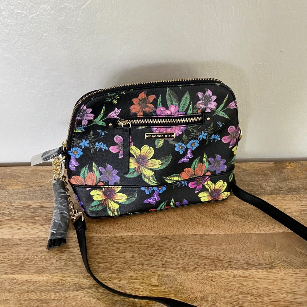 Madden Girl Crossbody Floral Purse